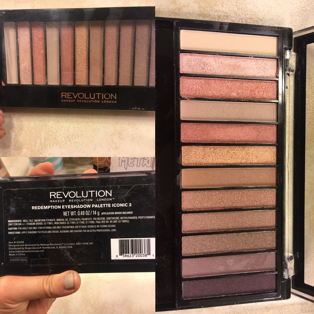 Makeup Revolution Rose Gold Eyeshadow Palette